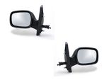 Johns, Specchio Esterno Per Renault Kangoo FC0/KC0 09/01- Set Sinistro, Destro Nero