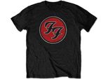 Foo Fighters TričKo Ff Logo Unisex Nero M