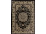 Tappeto Kashmir Nero 80 X 150Cm Rettangolo
