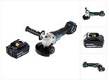 Smerigliatrice Angolare A Batteria Makita Dga 517 G1 18 V 125 Mm Brushless + 1X Batteria Ricaricabile 6,0 Ah - Senza Caricabatterie