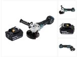 Smerigliatrice Angolare A Batteria Makita Dga 517 T1 18 V 125 Mm Brushless + 1X Batteria Ricaricabile 5,0 Ah - Senza Caricabatterie