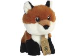 Aurora World Aurora, 35076, Eco Nation Mini Fox, 13M, Peluche, Multicolore