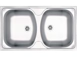 2-Bowl Steel Sink