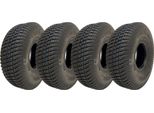 4.10/3.50-4 Pneumatici Per Tosaerba Multi Turf 4Ply Tubeless Wanda P332 (Set Di 4)