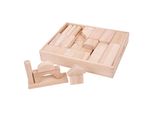 Cubi Di Legno Grandi Bigjigs Baby Naturale