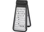 Gastromax 914400-1 Gastromax Grattugia Pieghevole, 2 Lati, Acciaio Inox/Nero
