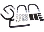 Steco -Set Di Montaggio Comfort Extra Lungo - Nero Opaco