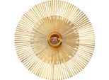Casa Padrino Lampada Da Parete Ø 36 Cm - Lampada Da Parete Rotonda In Ottone - Lampada Da Parete Per Hotel E Ristoranti - Collezione Luxury