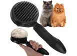 Spazzola Per Cani Spazzola Per Gatti Spazzola Per Cani A Pelo Corto A Pelo Lungo Cuccioli Spazzola Per Sottopelo In Acciaio Inox 18905