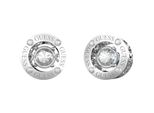 Guess - Orecchini A Perno - Donna - Acciaio Inossidabile - 10 Mm - Solitario - JUBE01464JWRHT/U