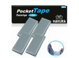 Pockettape Nastro Armatura Nastro Armatura Nastro Adesivo Nastro Di Riparazione Nastro Armatura Nastro Gaffa Gaffer Nastro Universale [4 Pezzi]
