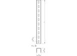 Obo Bettermann Vertr U-Bar 50X50X1500Mm Us 5 150 Ft