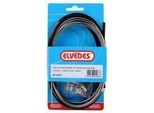 Elvedes Kit Cavo Freno A Rotelle Br-Im85 81 55 45 1700 Mm 2250 Mm Acciaio Inox Nero (Sulla Scheda)
