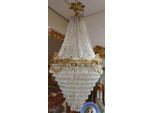 Casa Padrino Lampadario Barocco In Cristallo Oro - Magnifico Lampadario Barocco - Luci Barocche In Cristallo - Nobile E Magnifico
