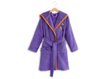 Milk&Moo Cool Coala Accappatoio Per Bambini Con Cappuccio, 100% Cotone, OEKO-TEX, Bambina, Bambino, Unisex, Vestaglia, Motivo Tucano, Blu, 5 - 6 Anni