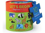 Puzzle Crocodile Creek Let's Start Jungle - 2 Pezzi