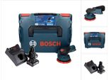 Bosch Gex 12V-125 Levigatrice Rotorbitale A Batteria Professionale 12 V 125 Mm Brushless + 2X Batteria Ricaricabile 6,0 Ah + Caricabatterie + L-Boxx