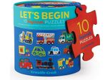 Veicoli Puzzle Crocodile Creek Let's Start - 2 Pezzi