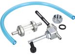 Set - Rubinetto Benzina, Tubo Benzina E Filtro Benzina Per Simson S50, S51, S70, Mz Etz, Ts, Es