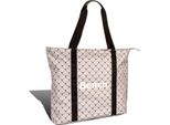 Borsa Shopper Sportiva Bench In Nylon Twill Grigio Chiaro 43X40X14 D2OTI305N