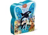 Puzzle Da Pavimento Crocodile Creek Giorno Al Museo - Acquario (48 Pezzi)
