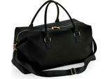 Bagbase BG760 | Boutique Weekender In Pelle - Colore: Nero - Dimensioni: 53 X 26 X 24 Cm