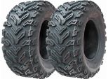 25X10.00-12 Pneumatici Atv Quad 6Ply Wanda P3103 E-Marked Road Legal (Set Di 2)
