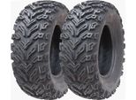 25X8.00-12 Pneumatici Atv Quad 6Ply Wanda P3103 E-Marked Road Legal (Set Di 2)
