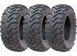 25X8.00-12 Pneumatici Atv Quad 6Ply Wanda P3103 E-Marked Road Legal (Set Di 3)