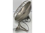 Casa Padrino Lampada A Sospensione Di Design Industriale Argento Ø 40 X H. 30 Cm - Lampada A Sospensione In Metallo In Stile Industriale - Luci In Stile Industriale