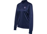 Hummel Hmlstaltic Poly Half Zip L/S Donna - Marine/Paisley Purple - S