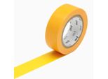 Nastro Adesivo Decorativo Monocolore - Giallo Arancio - 1,5 Cm X 7 M