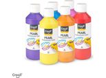 Creall Pearl Set Di Colori Perlati 6X 250Ml