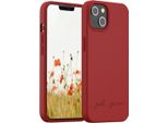 Just Green, Custodia Protettiva Per Iphone 13 Natura Recyclable, Rosso