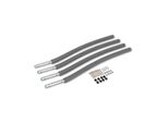 Set Di 4 Sicurezza Per Trampolino Con Montante Inferiore 305 A 490Cm, Grigio