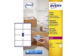 Avery - Etichetta L7165B-100 99,1 X 67,7 Mm Blockout 800 Pezzi