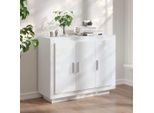 Vidaxl Credenza Bianca 92X35X75 Cm Materiale A Base Di Legno