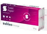 Satino By Wepa - Carta Igienica Satino Prestige 3Lgs 250Vel Wit | 8 Pezzi