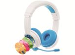 Cuffie Buddyphones Per Bambini Che Studiano A Casa Bluetooth Blu - Microfono