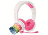 Buddyphones Cuffie Per Bambini Che Studiano A Casa Bluetooth Rosa - Microfono