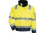 Giacca Ad Alta Visibilità Nighthawk Giallo Neon/Blu, Taglia Xxl