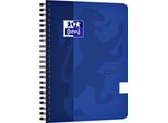 Quaderno A Spirale Oxford Nordic Touch A5+, A Righe, 70 Fogli, Blu