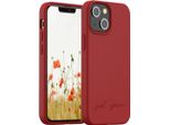 Just Green, Custodia Protettiva Per Iphone 13 Mini Natura Recyclable, Rosso