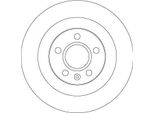 2X Disco Freno Trw DF6970 Per Volvo XC40 (536) 37Mm 302Mm