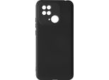 Custodia Semirigida In Silicone Per Xiaomi Redmi 10C, Soft Touch - Nero