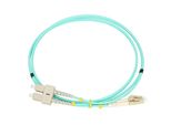 Extralink LC/UPC-SC/UPC Patchcord Multimodový, OM3, Duplex, 3 Mm, 1 M