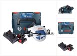 Bosch Gks 18V-68 Gc Sega Circolare Professionale A Batteria 18 V 190 Mm Biturbo Brushless + 2X Batteria Procore 4,0 Ah + Caricatore + L-BOXX