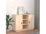 Vidaxl Credenza 100X40X75 Cm In Legno Di Pino Massiccio