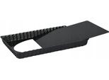 Tarteform Tortiera In Acciaio Per Quiche Con Base Sollevabile 31 X 21 Cm Nero
