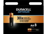 Duracell Baterijos Duracell Optimum, Aa, 8 Vnt.
